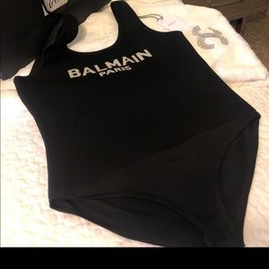 Authentic European Balmain Body Suit